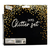 Ensemble de paillettes de groupe d'artisanat créatif, 24 couleurs