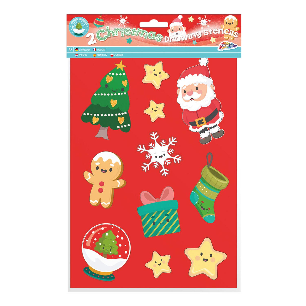 Modèles de graphique de groupe d'artisanat créatif Noël, 2e