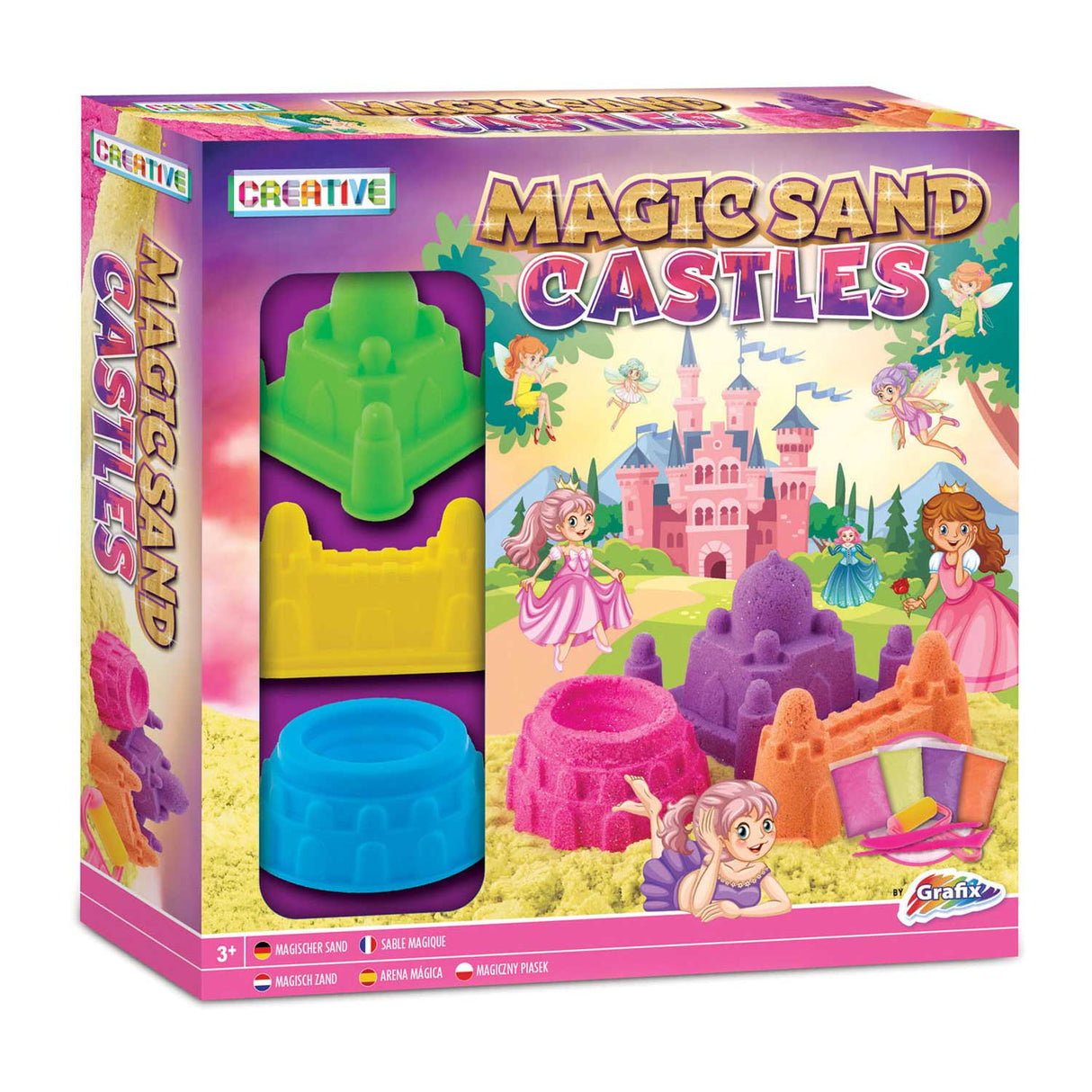 Grafix magesch Sand Schlass set Prinzessin