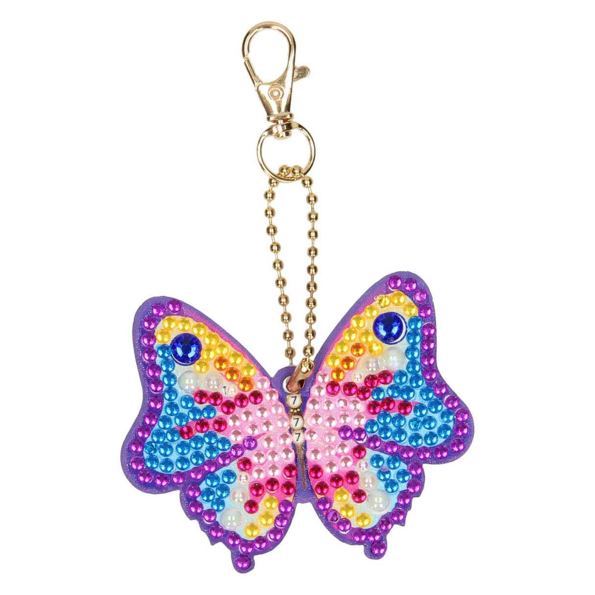 Creative craft group make your own diamond painting keychain