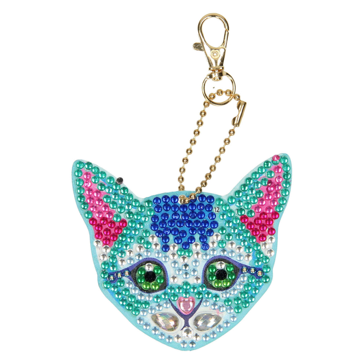 Creative craft group make your own diamond painting keychain