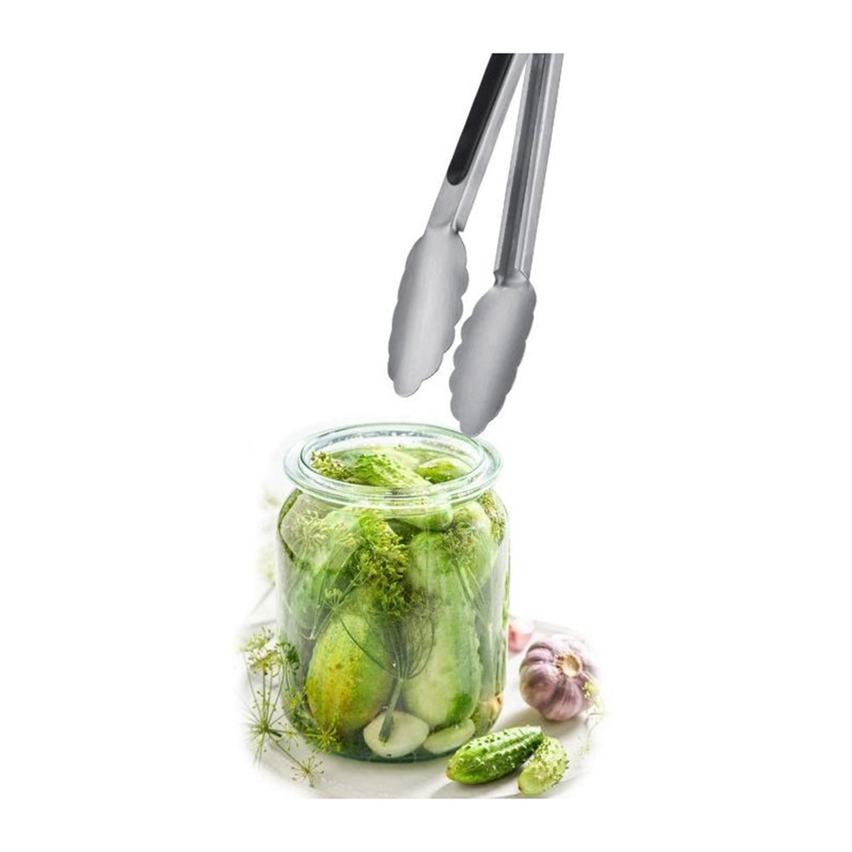 Westmark bbq serveertang mini rvs 20cm