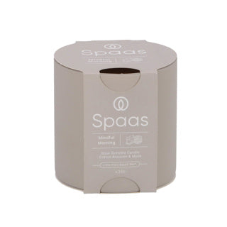 Spaas Glow scented candle 35h - Mindful Morning