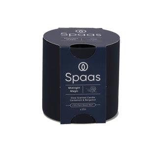 Spaas Glow scented candle 35h - Midnight Magic
