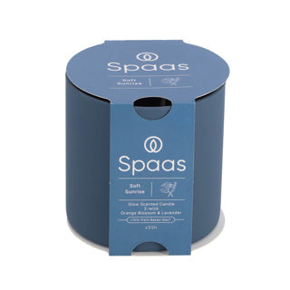 Spaas Glow scented candle 2 -wiek 55h - Soft Sunrise