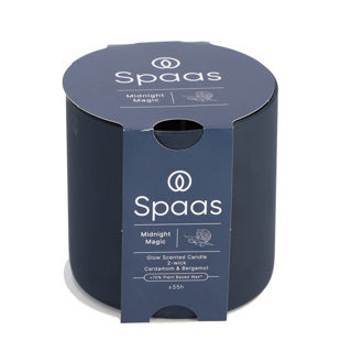 Spaas glow vonná svíčka 2-knot 55h - půlnoční magie | 3 kusy