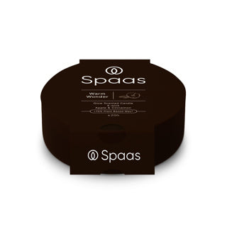 Spaas Glow scented candle 4 -wiek 8 pm - Warm Wonder