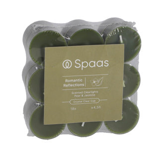 Spaas duftende clearlights blokkpakke x18 4,5h - romantiske refleksjoner | 4 stk