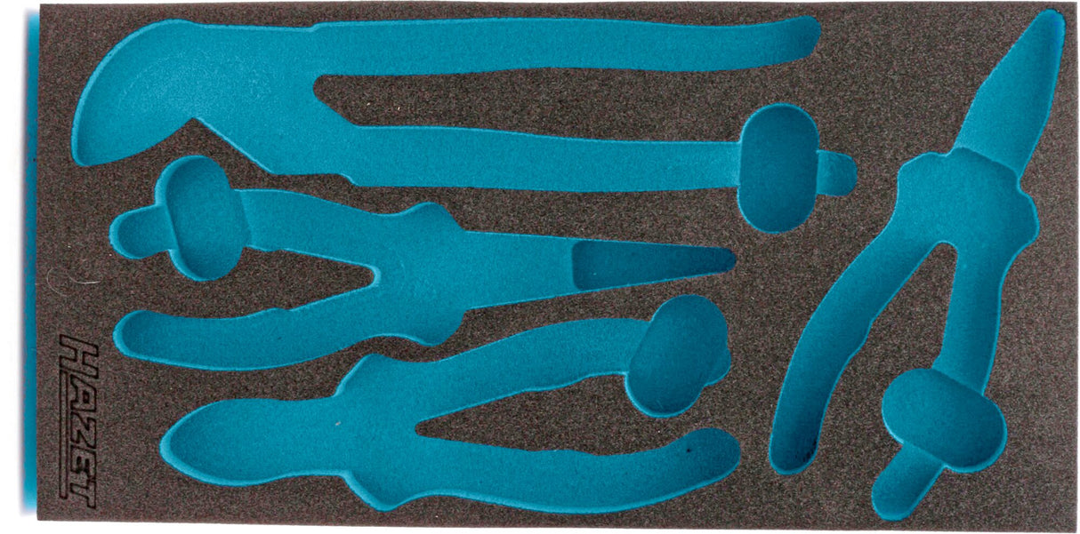 Hazet modul indlæg blød skum indsats 1 3, tom, til 165-l