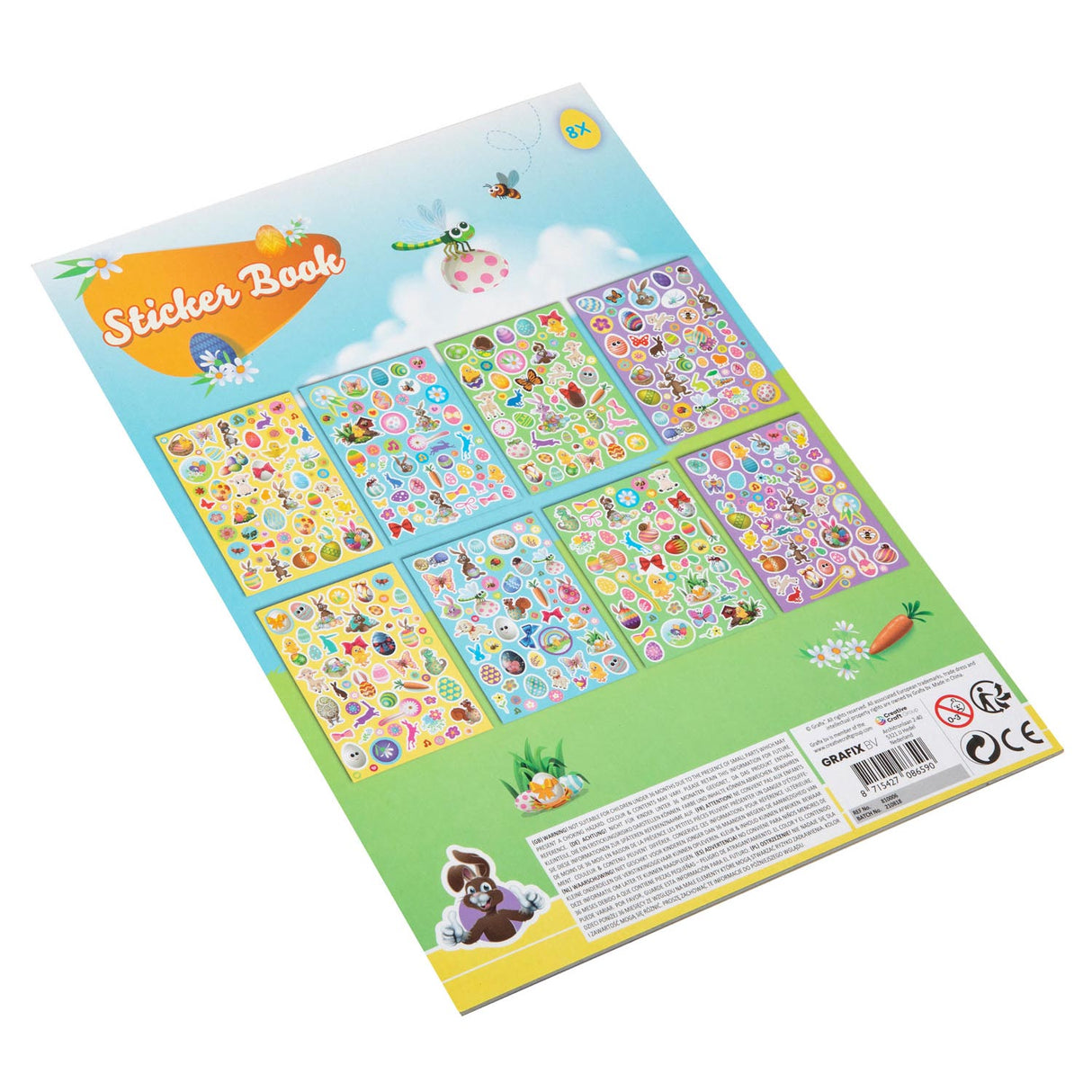 GRAFIX LATKERBOEK Easter A4