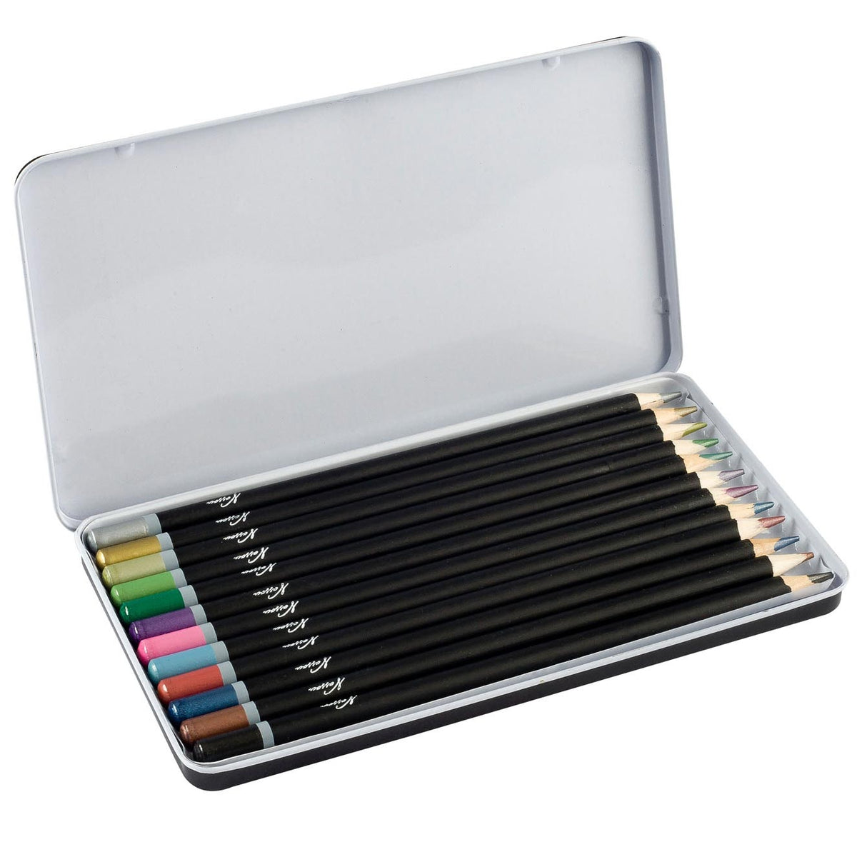 Nassau Fine Art Nassau Colored Pencils Metallic, 12st.