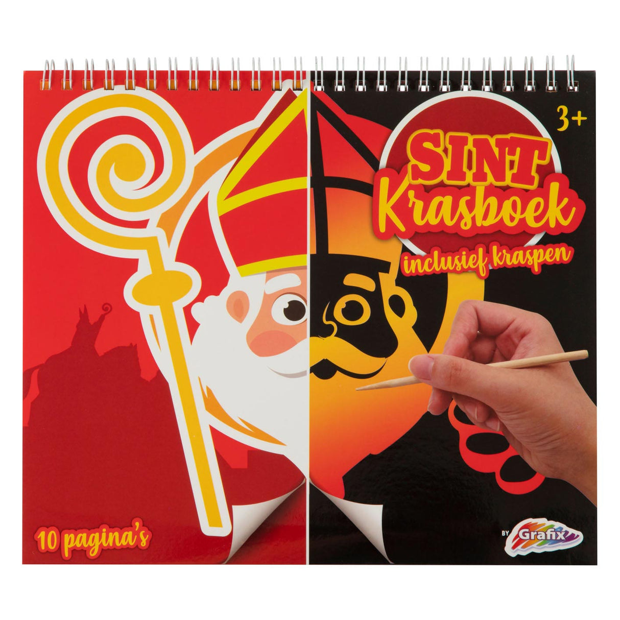 Sinterklaas Krasboek - gratter le dessin