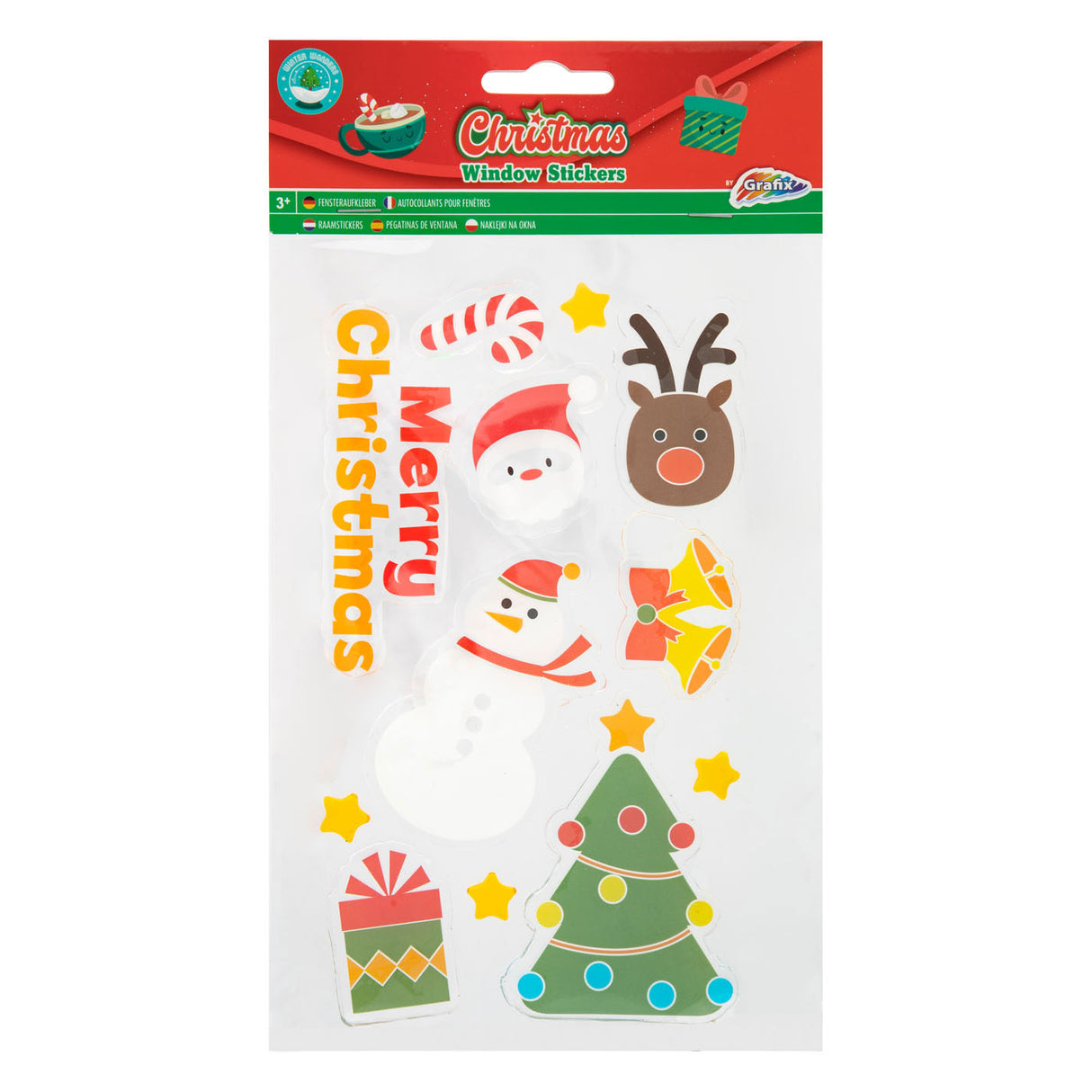 Autocollants de fenêtre de Noël