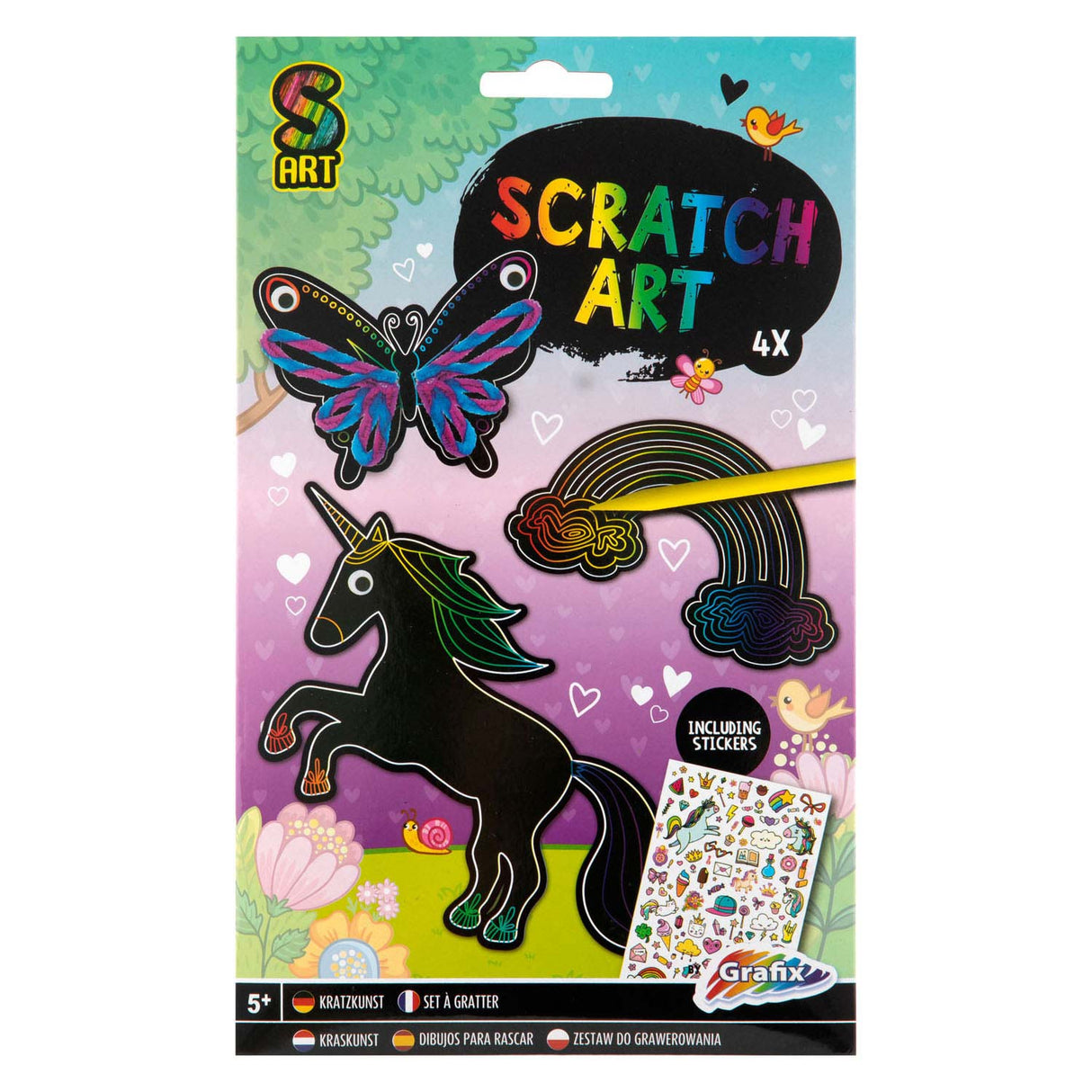 Faites votre propre Scratch Art Girl