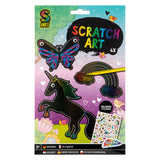 Faites votre propre Scratch Art Girl