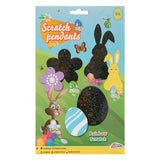 Creative craft group scratch hangers Easter, 9 pcs.