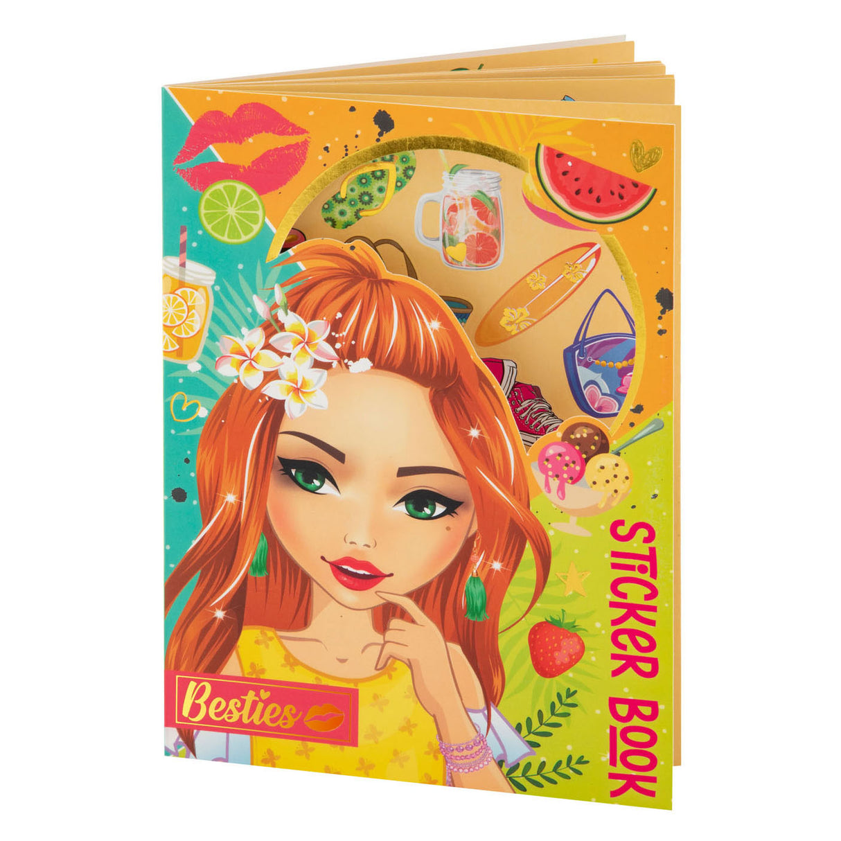 Livre d'autocollants de besties