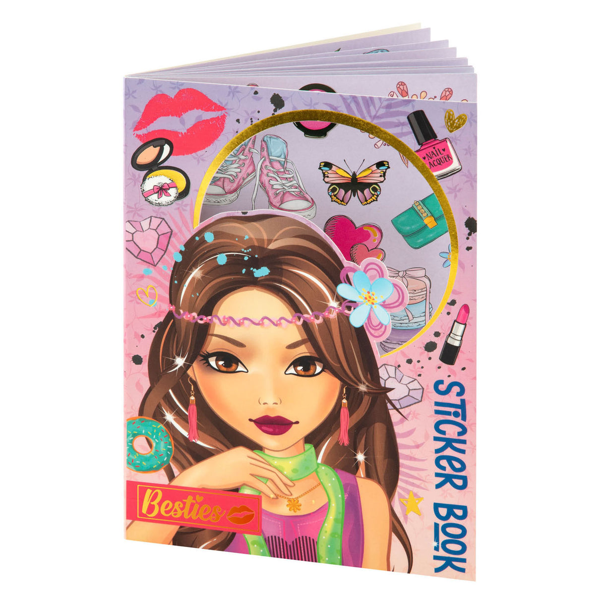 Livre d'autocollants de besties