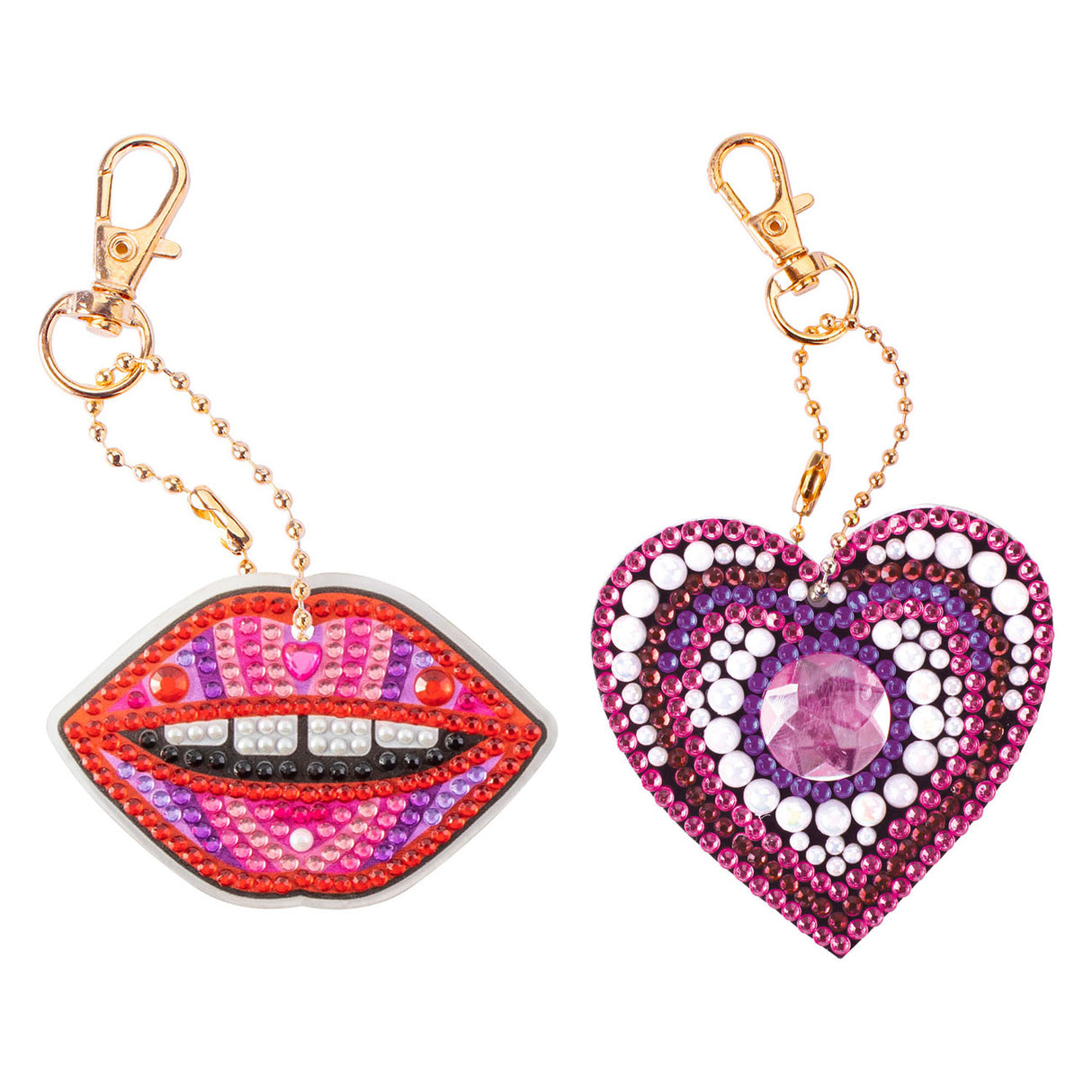 Zrób brelie z breloką do malowania diamentów