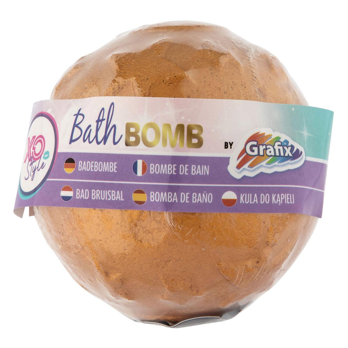 Grafix Bath Brize Ball - Glans måne og stjerner