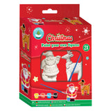 Grafix painter your own Christmas figures, set of 2 pieces