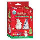 Grafix painter your own Christmas figures, set of 2 pieces