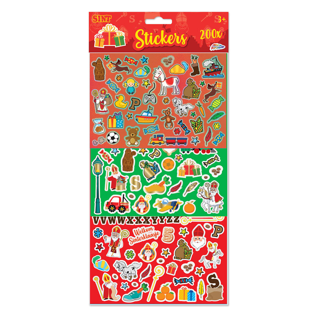 Grafix Stigerset Sinterklaas, 200st.