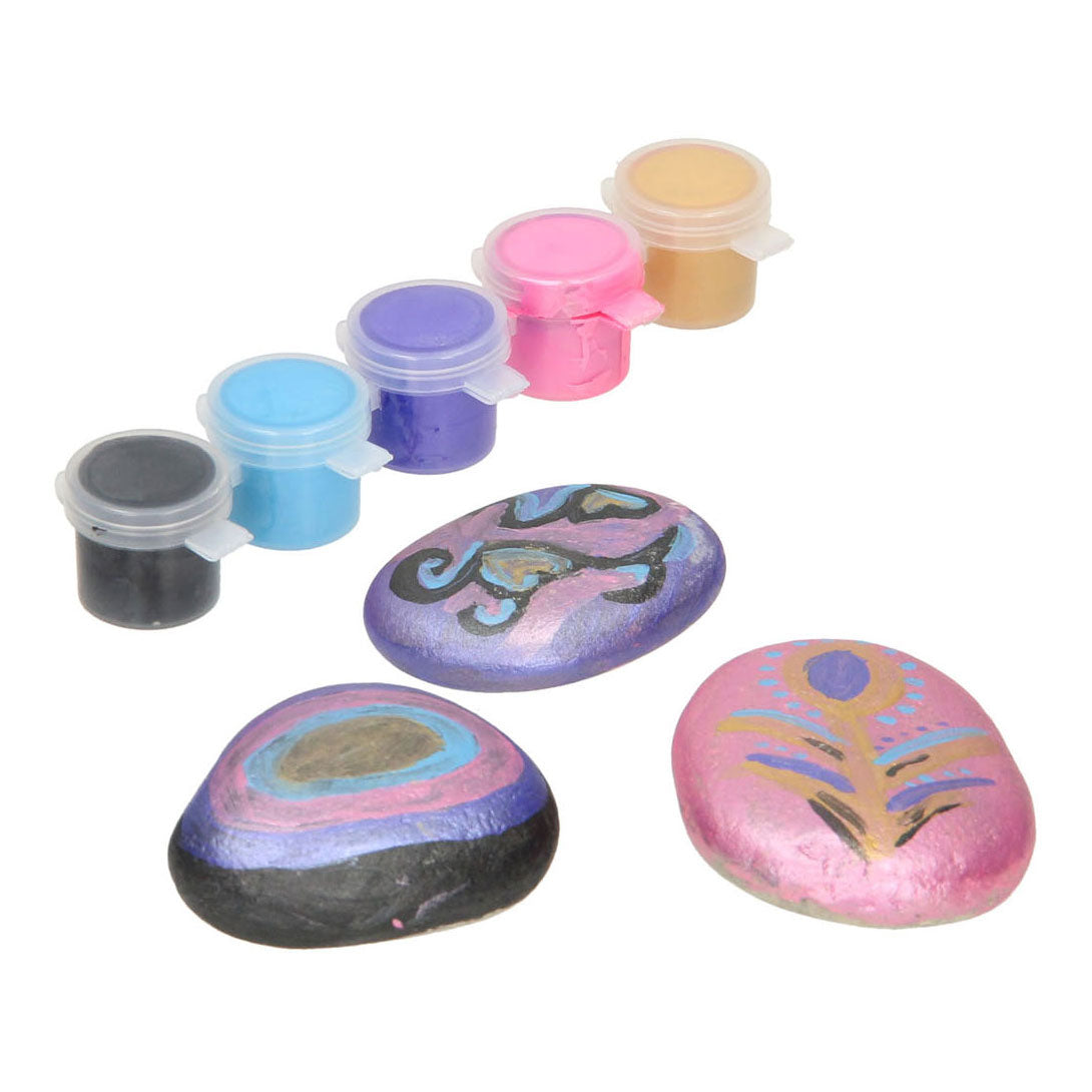 Grafix Stones metallisch malen