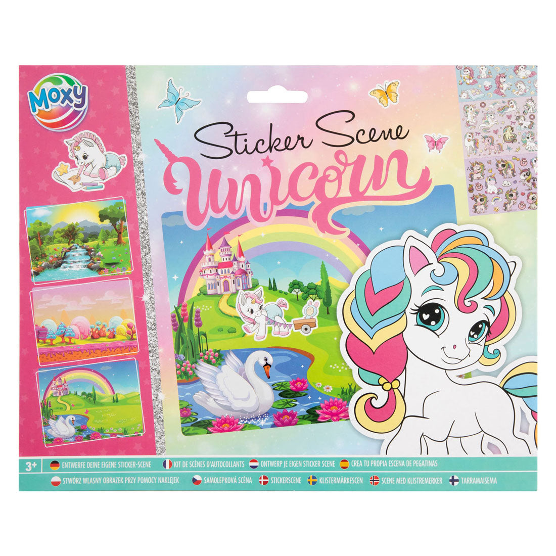 Creative Craft Group Design votre propre scène d'autocollants - Unicorn