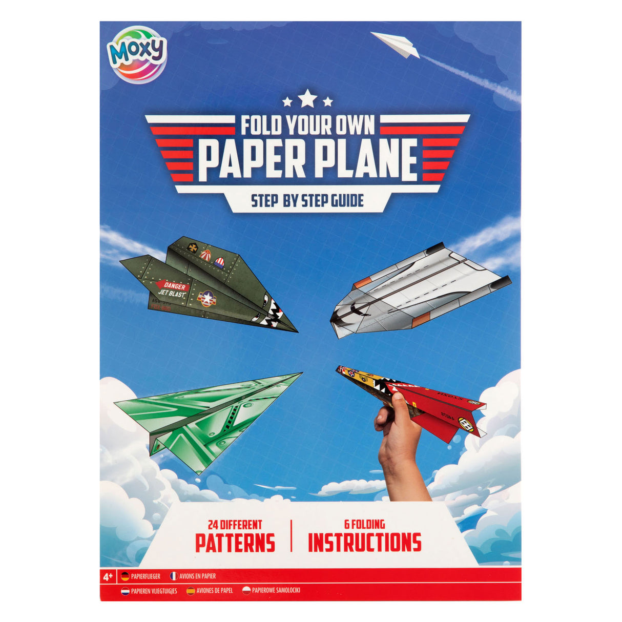 Creative Craft Group folding paper planes, 24st.