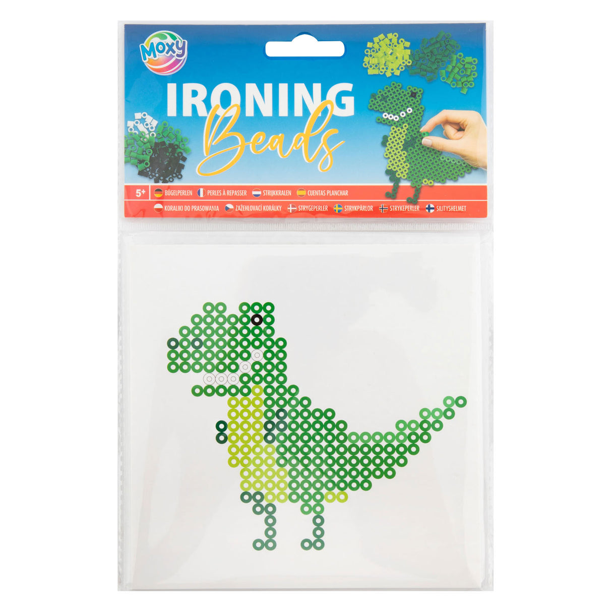 Creative Craft Group String Bead Set Klein - Dinosaurus