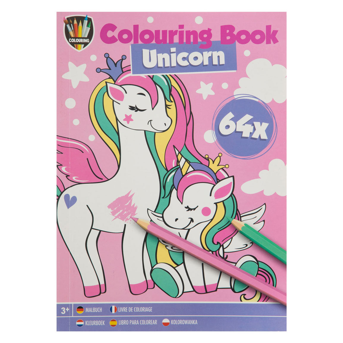Creative Craft Group distribue des livres à colorier, 12 pièces