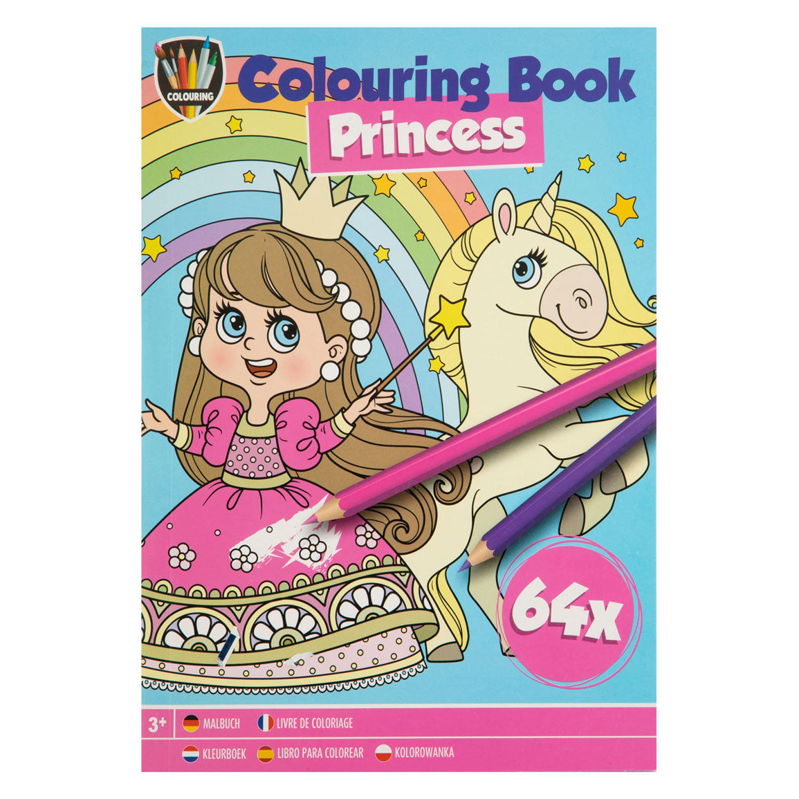 Creative Craft Group distribue des livres à colorier, 12 pièces