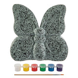 Creative craft group stone painting butterfly paint set, 8 pcs.