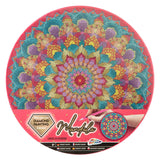 Tela mandala con pittura diamante di gruppo artigianale creativo, 30 cm