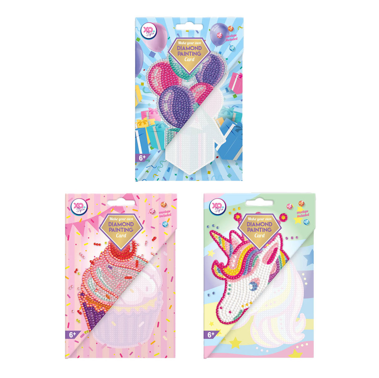 Creative Craft Group Diamond Painting Carte and Enveloppe
