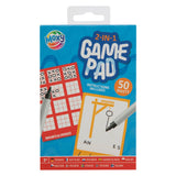 Bloque de juego de grupo de manualidades creativas 2 en 1 a6, 50 hojas