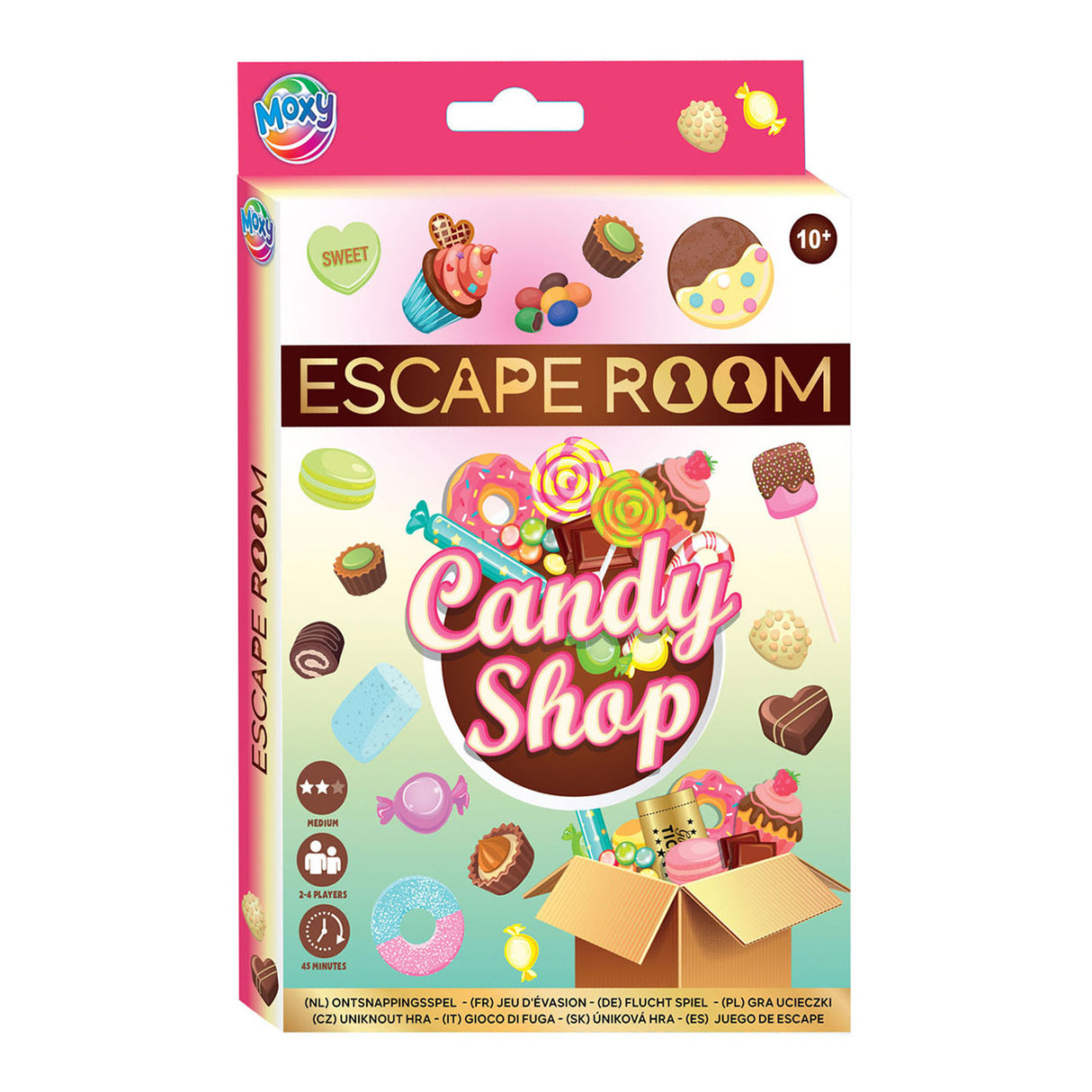 Creative craft group escape room candy shop escape game