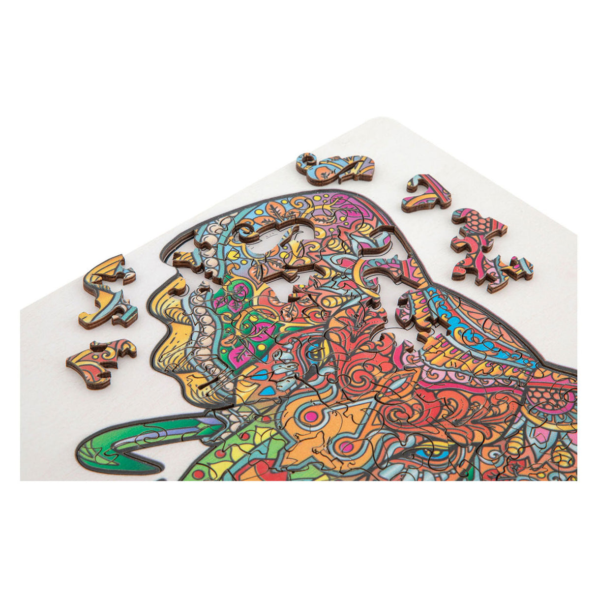 Creative Craft Group Wooden Leg Puzzle Elephant, 132st.
