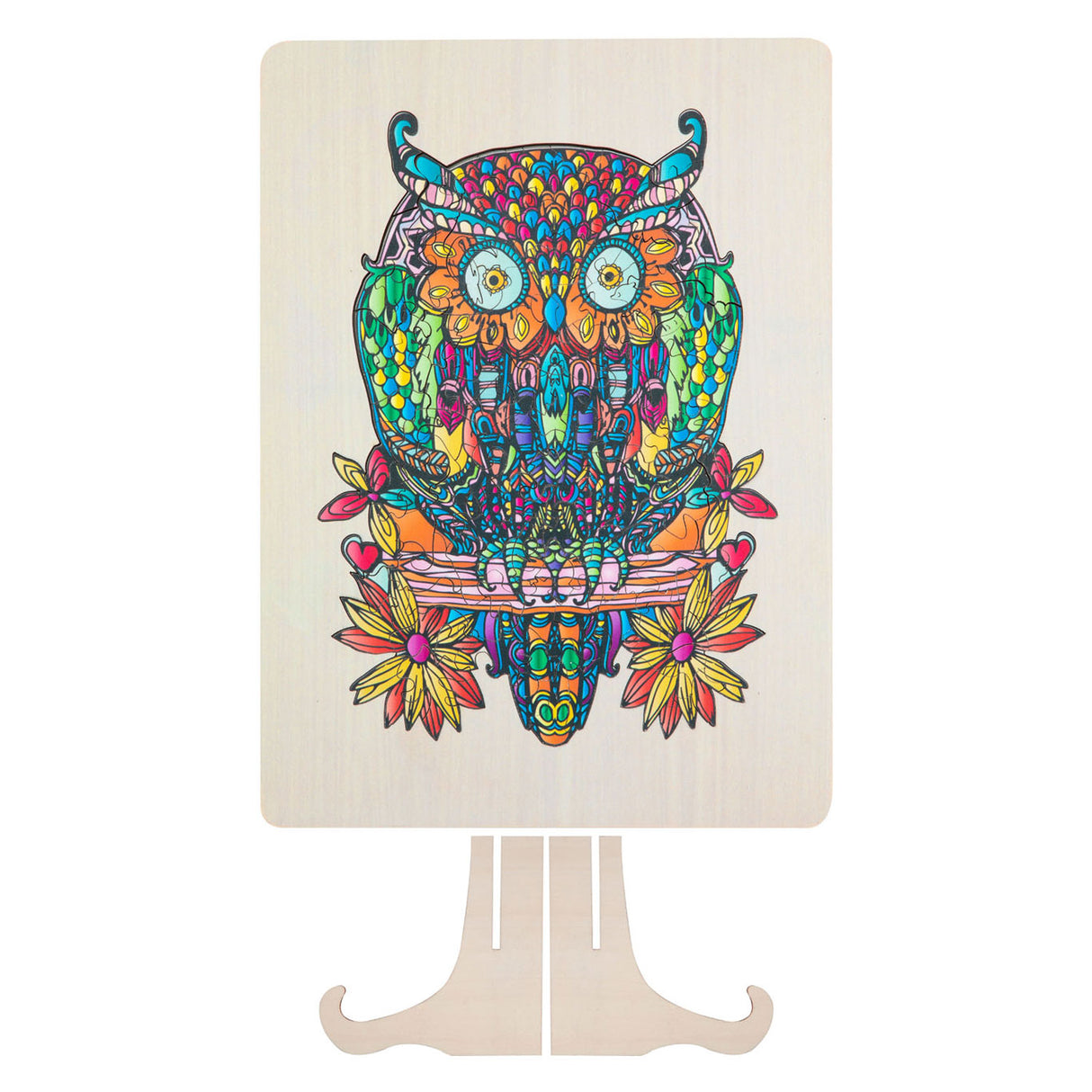 Creative Craft Group Wooden Jigsaw Puzzle Uil, 133st.