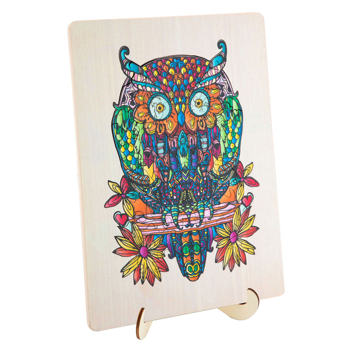 Creative Craft Group Wood Jigsaw Puzzle Uil, 133st.