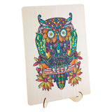 Creative Craft Group Wood Jigsaw Puzzle Uil, 133st.