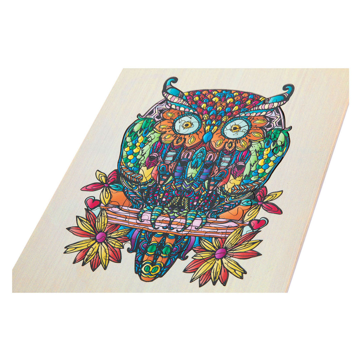 Creative Craft Group Wooden Jigsaw Puzzle Uil, 133st.