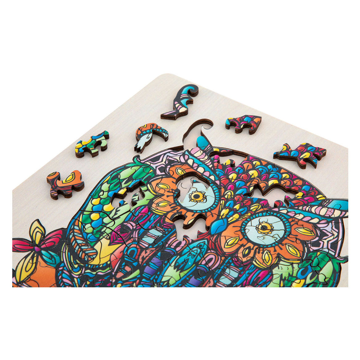 Creative Craft Group Wooden Jigsaw Puzzle Uil, 133st.