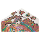 Creative craft group wooden jigsaw puzzle lion, 140 pcs.