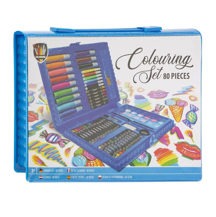 Barvni kovček Creative craft group, 80 kosov
