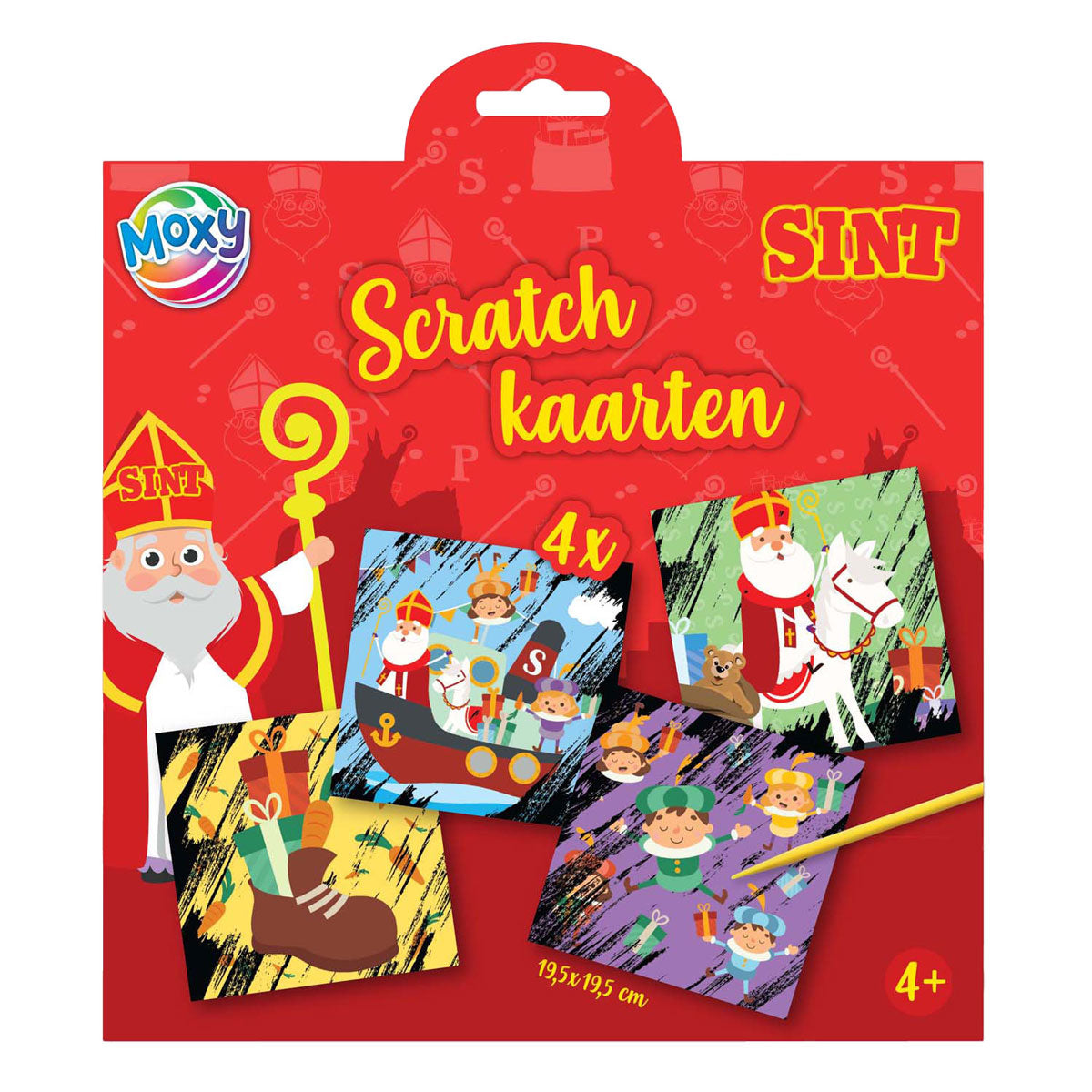Kreativní řemeslná skupina sint 4 poškrábání karty