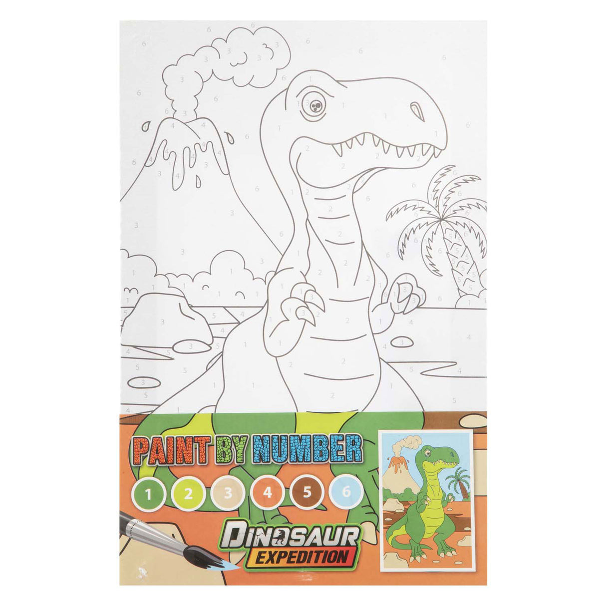 Creative Craft Group Dino slika na številčni barvi