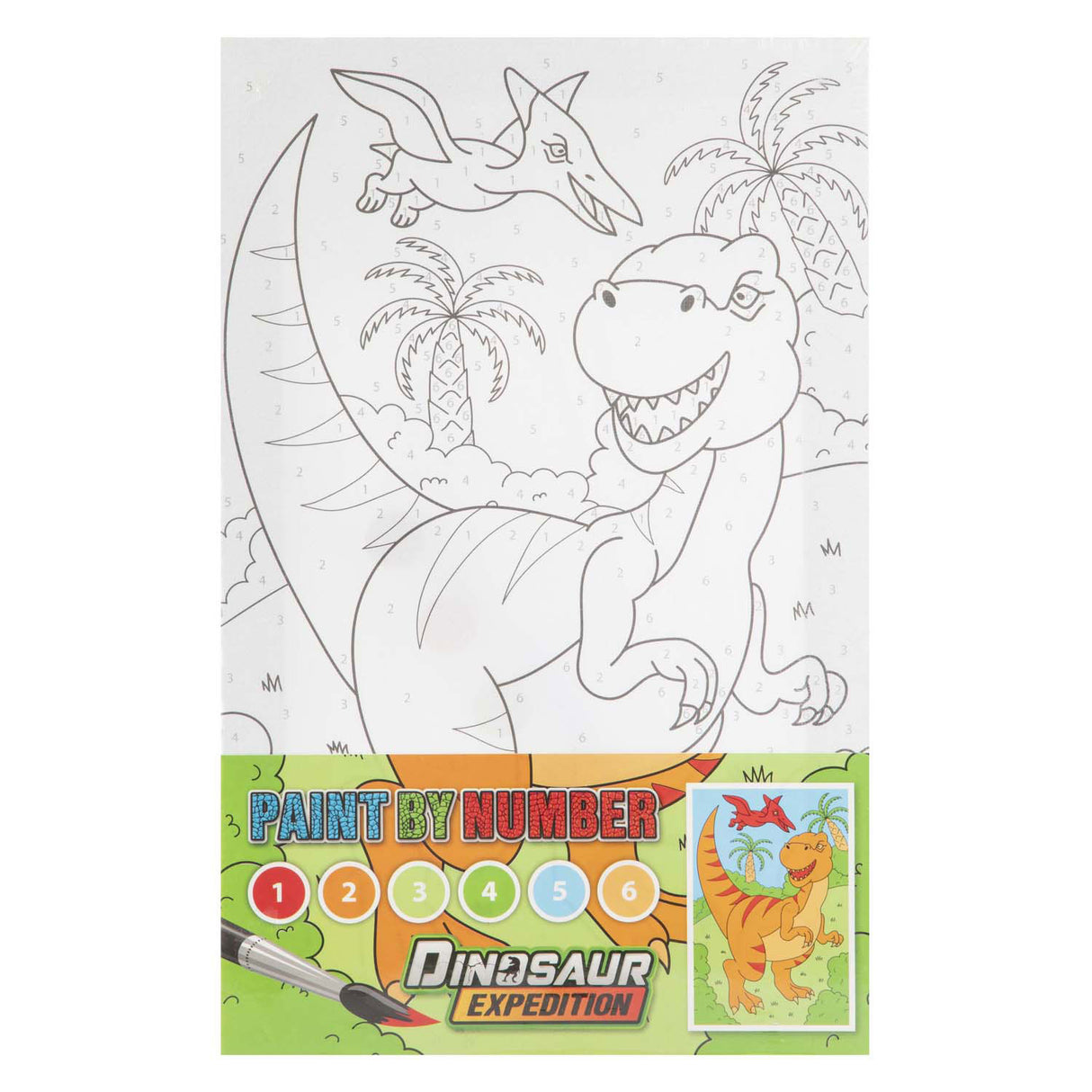 Creative Craft Group Dino slika na številčni barvi
