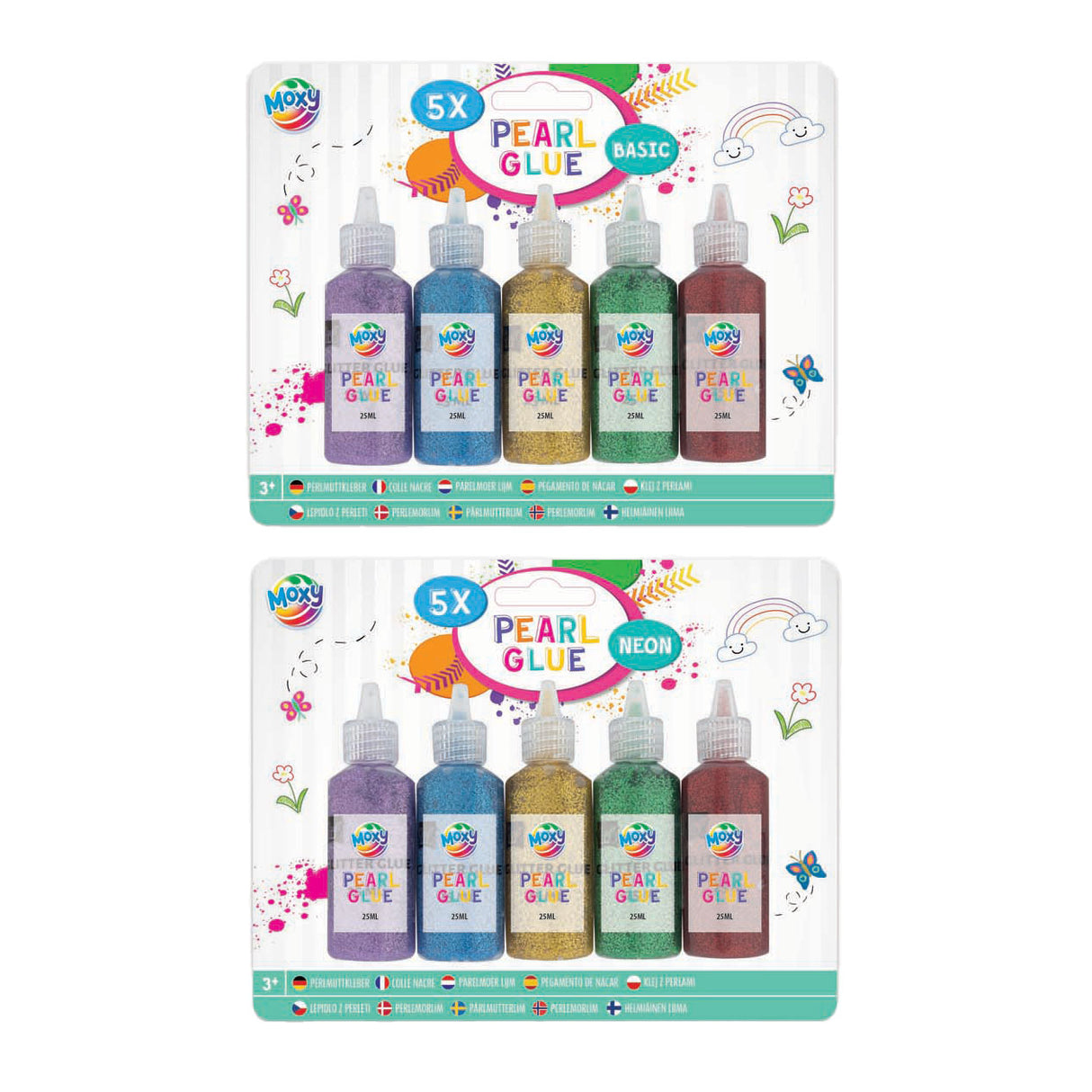 Creative Craft Group Pearl Paint, 5x25 ml